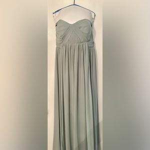 Birdy Grey Grace sage chiffon convertible bridesmaids dress
